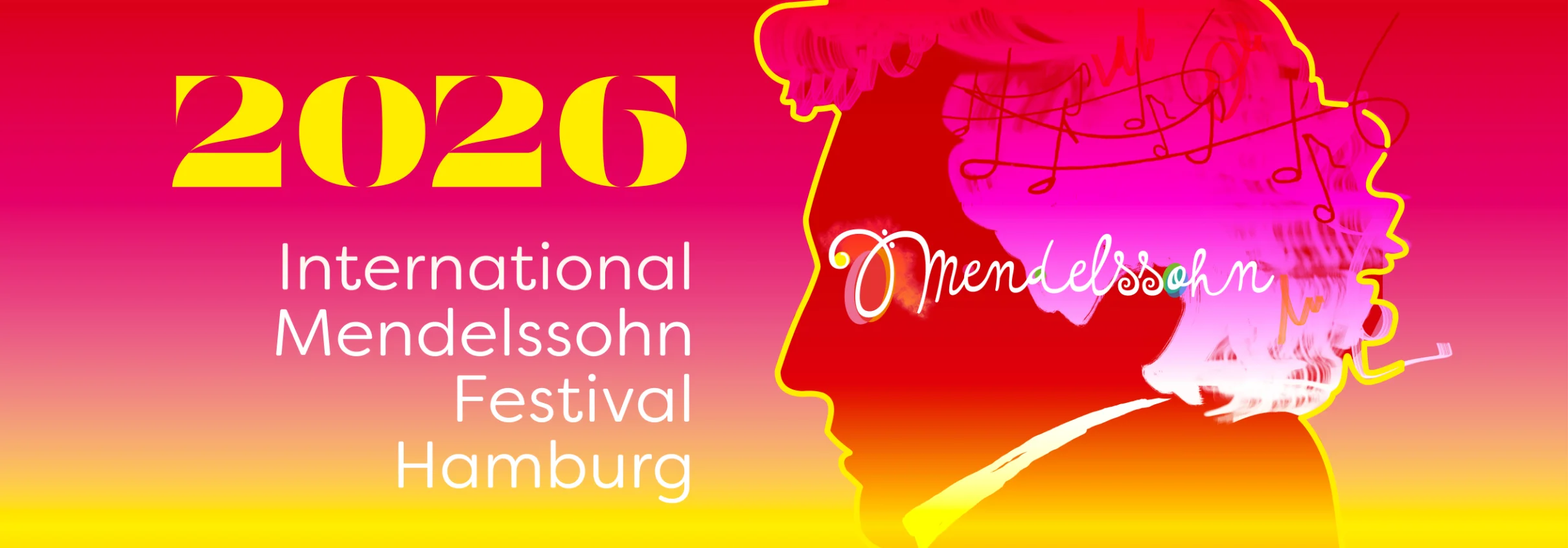 Illustration International Mendelssohn Festival Hamburg 2026 Illustration International Mendelssohn Festival Hamburg 2026